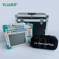 VLUUKE VK802 Three Phase Relay Protection Tester High Accuracy 0.2 IP67 Protection Aluminum Alloy Industrial Control Instrument