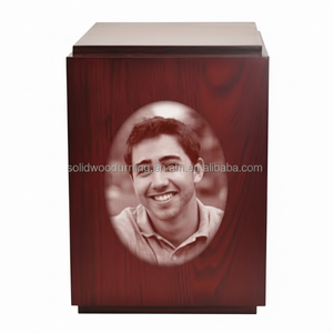 โกศไม้โกศสำหรับงานศพผู้ใหญ่ - Product Image 1
