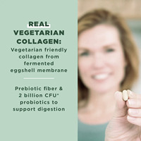 Comprimés de collagène avec mélange prébiotique et probiotique pour des cheveux sains, une peau magnifique et des ongles renforcés – Complément alimentaire pour adultes