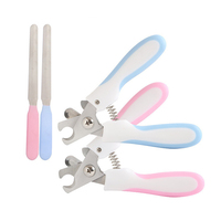 Coupe-ongles en acier inoxydable pour chiens et chats, accessoire de toilettage pour chatons et chiots, vente en gros,