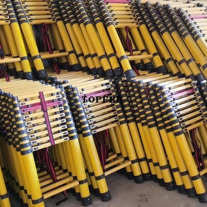 Insulation <b>Ladder</b> High Voltage Telescopic Fiberglass Frp Tool Box Escalera Industrial De Frp Step <b>Ladders</b> Accepted Frp Merdiven - Product Image 4