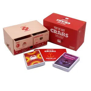 Spezielle Deck kartenspiele Kunden spezifisches Drucken von Flash-Kartendecks Tarot karten mit Box