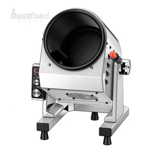 Robot de cuisine automatique en acier inoxydable pour riz frit, wok rotatif, pour usage domestique et professionnel en cuisine et restaurant - Product Image 3