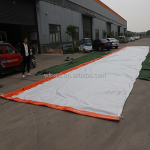 Rideau imperméable flottant de vase de PVC de géotextile de bonne stabilité pour la <span class=keywords><strong>pollution</strong></span> de l'eau - Product Image 5