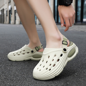 EVA Injection <b>Sandals</b> <b>Closed</b> <b>Toe</b> Buckle Strap Breathable Summer Casual Men's Shoes - Product Image 2