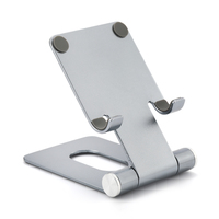 Les fabricants chinois personnalisent le support pliable de support de téléphone portable en métal d'alliage d'aluminium pour Iphone