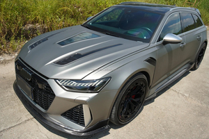 ชุดแต่งคาร์บอนไฟเบอร์ HOOD คุณภาพสูง สำหรับอัพเกรด Audi RS6 RS7 C8 - Product Image 3
