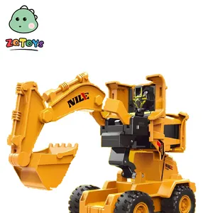 Zhiqu Toys inertia scorrevole per bambini toy car engineering series set deformation boy toys