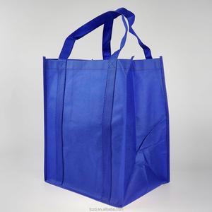 Reusable Foldable Reinforced Handle <b>Polypropylene</b> Heavy Duty Large Shopping Totes Non Woven Shopping <b>Bag</b> - Product Image 1
