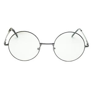 Monture de lunettes Prince Mirror ronde en métal, monture intégrale, rétro, unisexe, verres plats, tendance mode, pour adultes, toutes formes de visage - Product Image 4