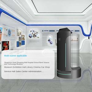 <span class=keywords><strong>Robot</strong></span> de livraison intelligent <span class=keywords><strong>WALI</strong></span> pour hôtels et restaurants, avec écran tactile Android et dialogue intelligent, livré directement de l'usine de Guangzhou - Product Image 3