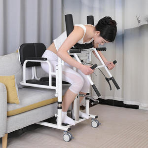 Hydraulic Lift Transfer Chair Adjustable Lightweight Design Back Support Frame for Post-Surgical Rehabilitation Mobility - Product Image 3