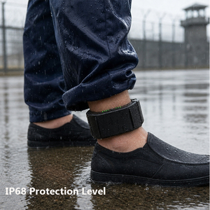 Suivi GPS pour prisonniers, étanche, non amovible, anti-sabotage électronique, surveillance de la liberté conditionnelle, SOS 4G, moniteur de cheville GPS - Product Image 4