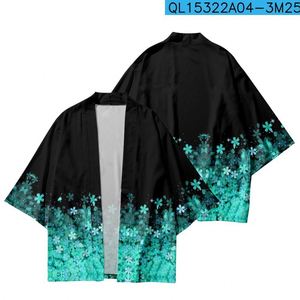 Kimono Japonés Personalizado con Diseño de Fantasma de Dibujos Animados, Haori Japonés, Capa de Anime - Product Image 5