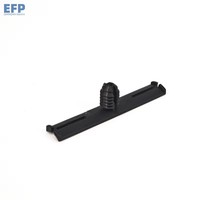 Attaches de câbles portables pour voiture, réutilisables, non magnétiques, pour sapin de Noël, en nylon, à clipser, rivets en plastique, moulures