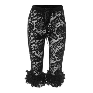Set Estivo Trendy da Donna, <span class=keywords><strong>Corsetto</strong></span> in Pizzo e Leggings, Completo 2 Pezzi Casual Y2k Sexy, Abbigliamento Femminile - Product Image 4