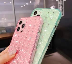 Custodia morbida in tpu cover mobile custodia di lusso con diamante 3d bling <span class=keywords><strong>per</strong></span> <span class=keywords><strong>iphone</strong></span> 13 12 mini <span class=keywords><strong>11</strong></span> pro max x/xs xr 7/8 plus - Product Image 5