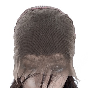 Wholesale Natural Color Hand Tied Human Hair Full <b>Lace</b> <b>Wig</b>, Human Hair <b>Lace</b> <b>Wig</b> With Baby Hair - Product Image 2