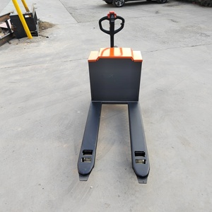 Chariot élévateur à palettes entièrement électrique sur mesure en usine, 1200*685 mm, grande roue, 5 tonnes, chariot élévateur à palettes électrique pour entrepôt - Product Image 1