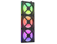 Tecnomall 120mm RGB Infinity Mirror Refroidisseur électrique 12V PC Gaming Computer Cooling Fan Air Cooling Case Fan