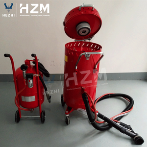 Máquina de chorro de arena de tipo reciclaje al vacío, sifón automático, chorro de arena de 28 <span class=keywords><strong>galones</strong></span>, pequeño - Product Image 2