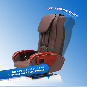 Giá rẻ hiện đại Thẩm mỹ viện chân Spa chân ghế với Whirlpool thép không gỉ Tự động thoát nước - Product Image 5