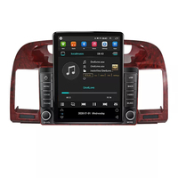 Tesla Android 9 IPS 2.5D écran DVD de voiture pour Toyota Camry 2002 2003 2004 2005 1 + 16 go GPS BT SWC stéréo