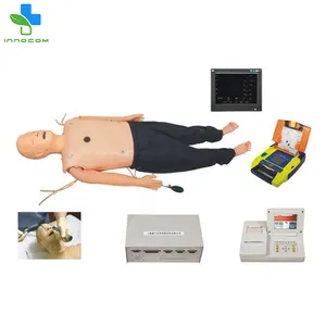 China High Quality Magnified Human Model Realistic Medical Educational Use ACLS Training Manikin Model For CPR Science Teaching