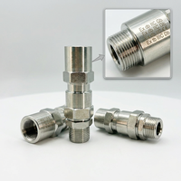 Presse-étoupe blindé en acier inoxydable Exd M20 anti-explosion pour câble basse tension, compatible avec câble de 8 mm, étanche IP67, résistant à la corrosion