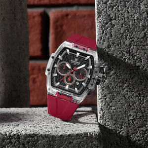 NAVIFORCE 6113 Montre sport pour homme de marque supérieure, affichage de la date, étanche, lumineuse, chronographe 24 heures, montres-bracelets pour homme - Product Image 3