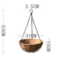 Sphère Paniers Suspendus Bol Ensembles Décoration Murale Tissu Panier Coton Faux Extérieur Accessoires De Mariage Pots De Fleurs Et Jardinières