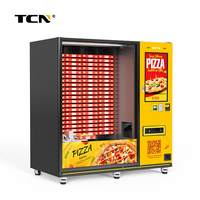 TCN Pizza Fast Food Chauffage automatique Distributeur automatique Carte de crédit Coin QR Code Token Paiement OEM/ODM