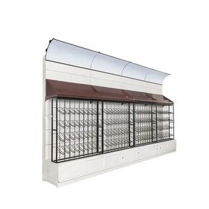 الأكثر مبيعًا رف نبيذ جداري معدني متعدد الطبقات شوبفيتيز الخشب - Product Image 1