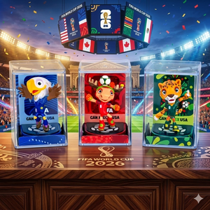 Mascota de la Copa Mundial FIFA 2026, Juguete Coleccionable, Regalo para Fanáticos de EE. UU., México <span class=keywords><strong>y</strong></span> Canadá, para Apoyar a tu Equipo - Product Image 1