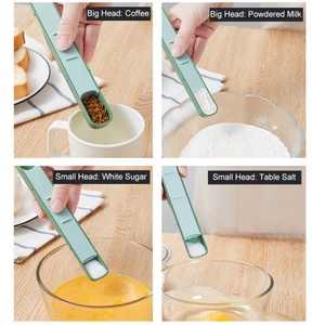 Metering Double-end Popular New Scale Kitchen Accessories Eight Gears Portable Measuring <b>Spoons</b> Adjustable Baking Tools - Product Image 6