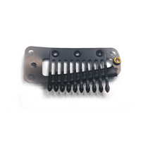 Clip de fixation pour perruque à 10 points, peigne à clipser pour extension de cheveux, clip à forte adhérence pour usage professionnel