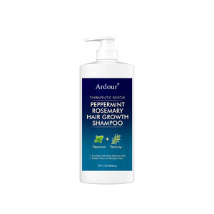 Champú Orgánico para el Crecimiento Rápido del Cabello Más Vendido, Champú y Acondicionador para el Crecimiento del Cabello de Marca Privada con Jengibre - Product Image 4