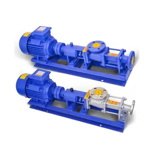 Screw Sludge Pump Single Screw High Viscosity Sludge Suction Pump Produced To Transport Concrete