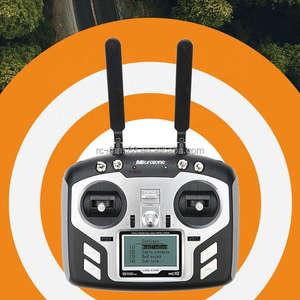 Transmisor RC <span class=keywords><strong>Microzone</strong></span> MC10 de 10 Canales y 2.4 GHz FHSS con Receptor MC9008S, PCM2048 PWM /M.Bus para Piezas de Aviones y Drones de Carreras FPV - Product Image 4