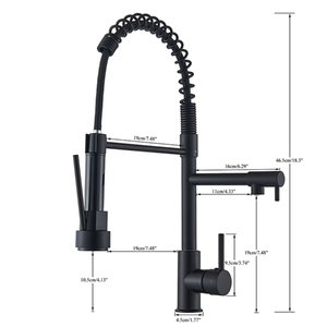 Grifos de Cocina de agua fría y caliente clásicos contemporáneos extraíbles Torneira Cozinha Goumert Griferias <span class=keywords><strong>Grifo</strong></span> De Cocina - Product Image 3