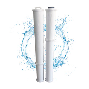 Cartouche filtrante plissée en polyester haute performance 40/60 pouces 5 microns pour préfiltration RO - Product Image 1