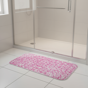 Tapis de bain 72x36 cm vert antidérapant pour salle de bain - Product Image 3