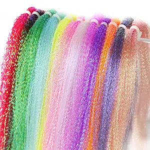 Wholesale fly tying yarn crystal flash To Elevate Your Fishing Game 