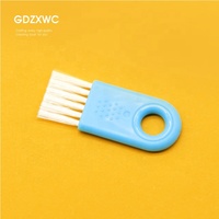Produits ménagers simples très petite brosse de nettoyage bleue brosses de clavier à poils PBT blancs 10 couleurs