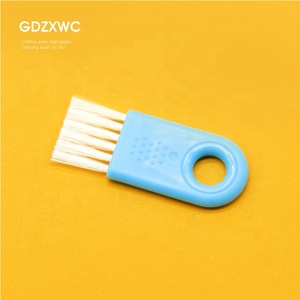 Produits ménagers simples très petite brosse de nettoyage bleue brosses de clavier à poils PBT blancs 10 couleurs - Product Image 2