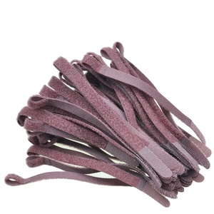 Factory price Back to back durable Double Sided Reusable Cable Ties Hook and Loop Cord Straps Cord Wraps