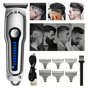 Tondeuses à cheveux électriques professionnelles pour barbiers, outil de rasage de précision, tondeuse à cheveux électrique pour la tondeuse à cheveux électrique professionnelle - Product Image 1