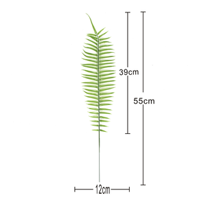 Foglie Decorative all'ingrosso del Cycad della felce artificiale delle foglie di <span class=keywords><strong>palma</strong></span> del Faux - Product Image 2