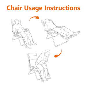 Personnalisé Réglable Heavy Duty Portable Voyage Loisirs Patio Lounge Inclinable Pliant Camping <span class=keywords><strong>Jardin</strong></span> Plage Zéro Gravité Chaises - Product Image 2