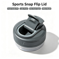 Service de moulage sur mesure pour couvercles de bouteilles d'eau sportives à clapet, moulés par injection, OEM/ODM, étanches IPX8, sans BPA, conformes FDA